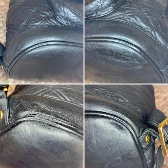 Authentic Preloved Leather MCM Vintage Black Backp - Picture 7 of 8